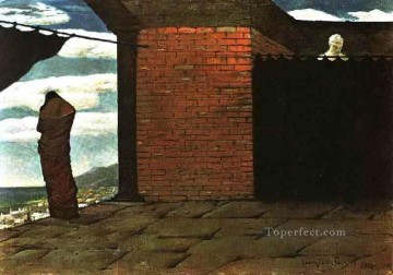 神託の謎 1910年 ジョルジョ・デ・キリコ 形而上学的シュルレアリスム Oil Paintings